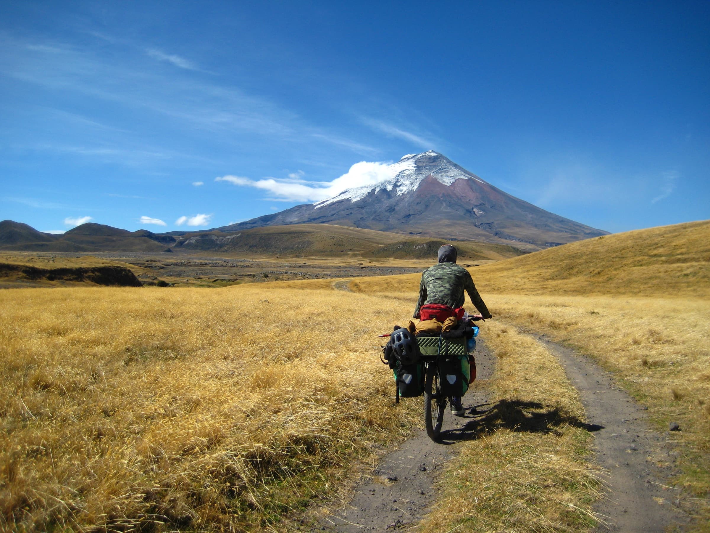 Jazda w stronę Cotopaxi, Ekwador.