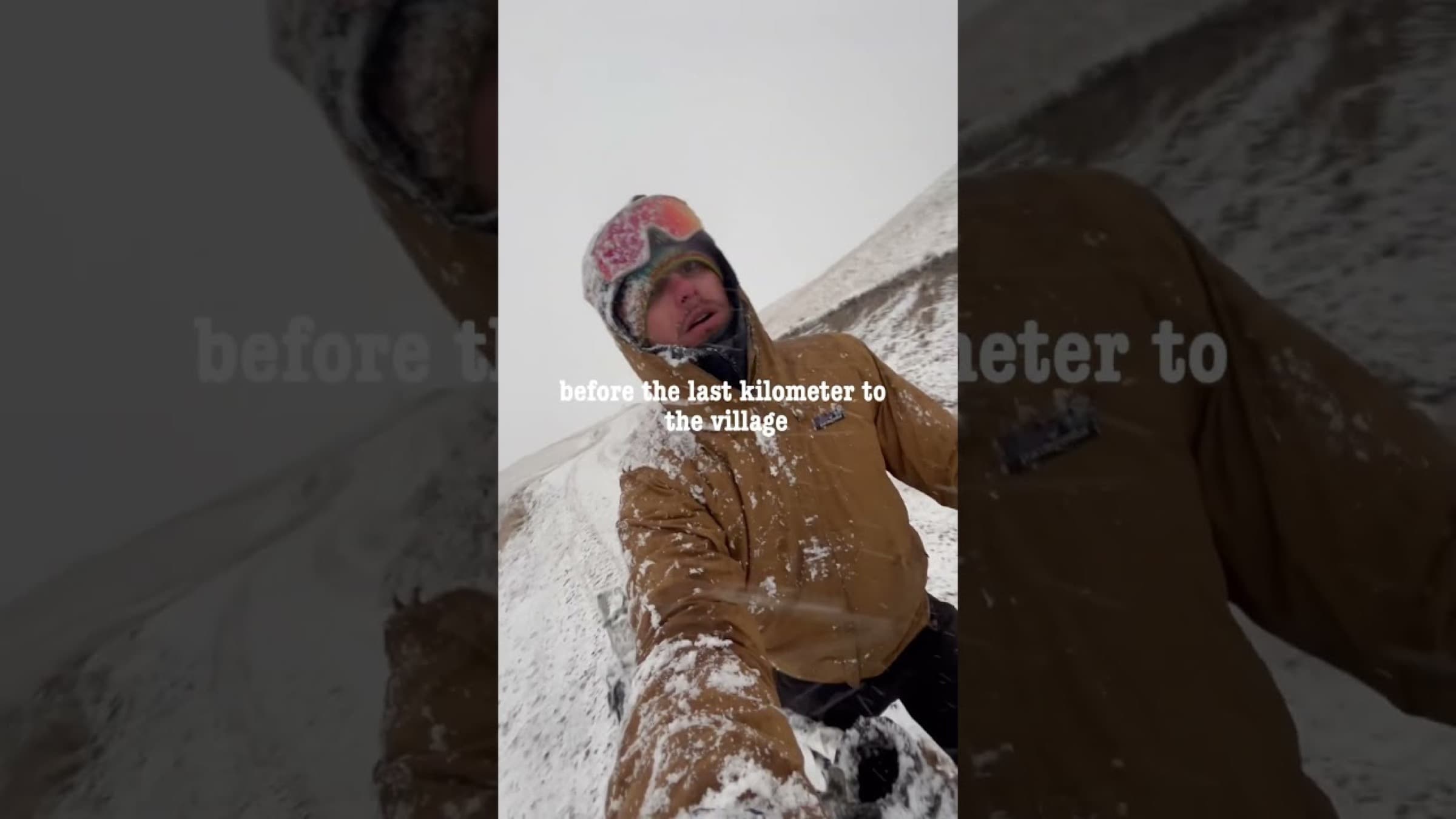Film z trasy Nevado Ausangate.